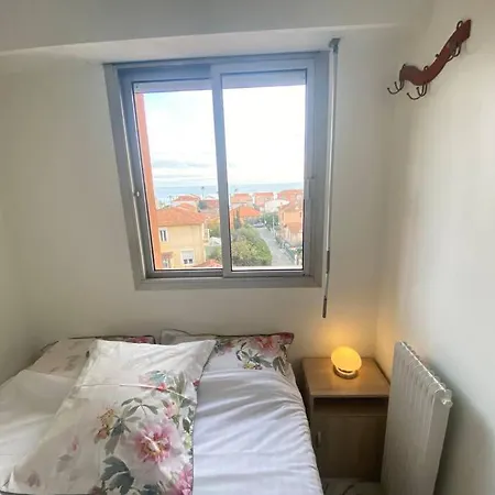 2 Flat With Sea View, Private Parking, Swimming Pool, And Ac Cagnes-sur-Mer