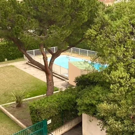 Apartment 2 Flat With Sea View, Private Parking, Swimming Pool, And Ac *